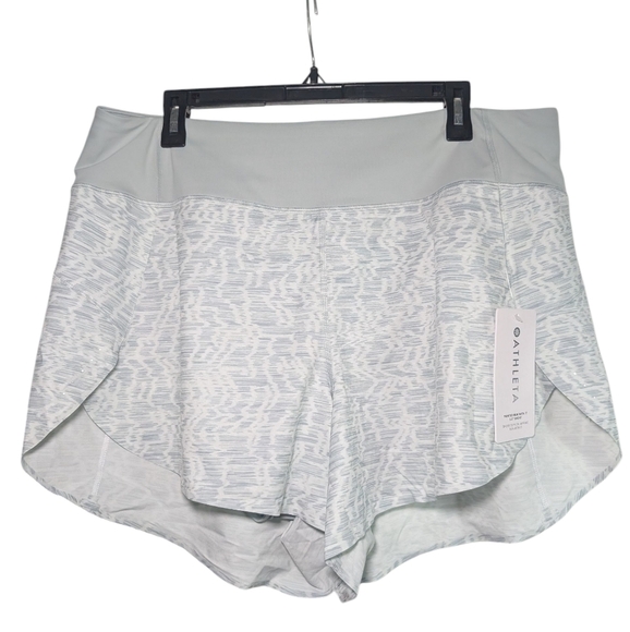 Athleta Women's Light Gray Athletic Shorts - Picture 1 of 7